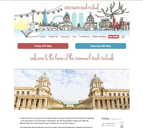greenwich book festival website