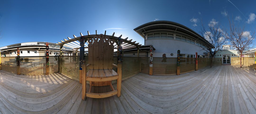 britannia village school panorama