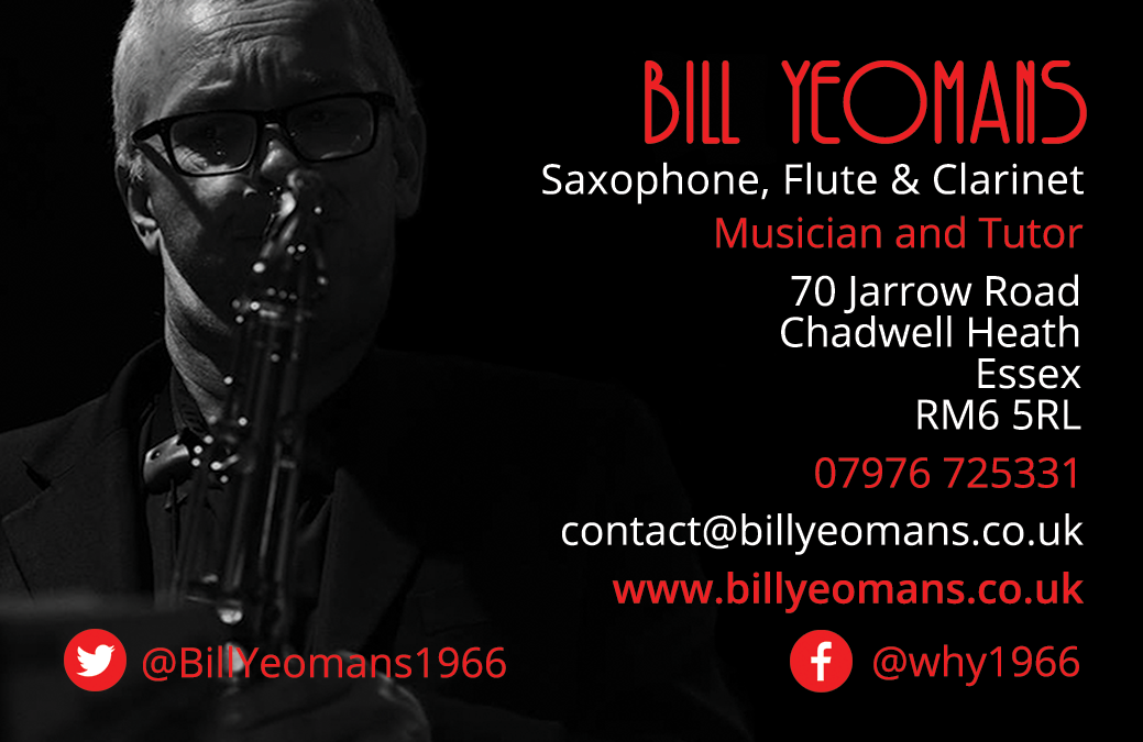 Bill Yeoman’s Business Card