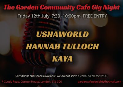 Cafe Gig Night 4